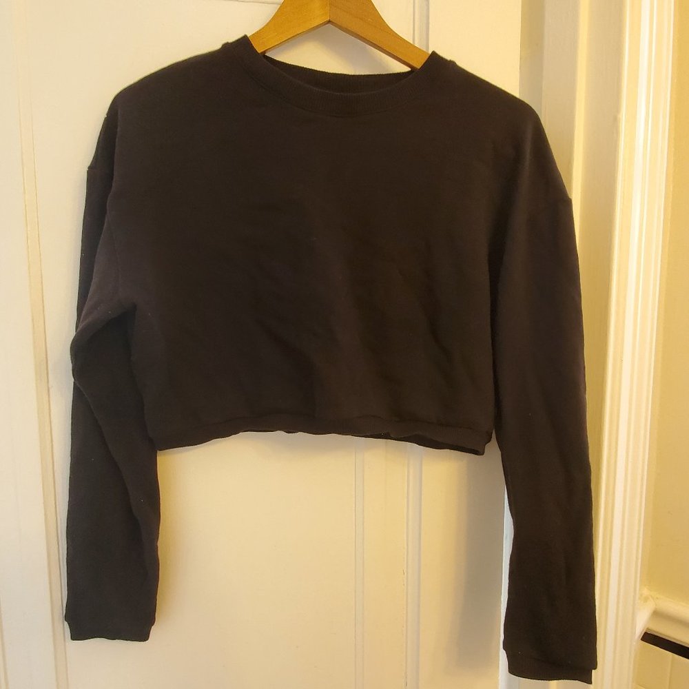 Crop sweatshirt